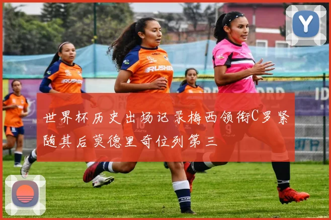 世界杯历史出场记录梅西领衔C罗紧随其后莫德里奇位列第三